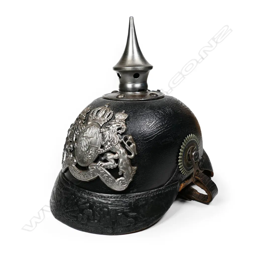 A German WWI Bavarian pickelhaube Image 1++
