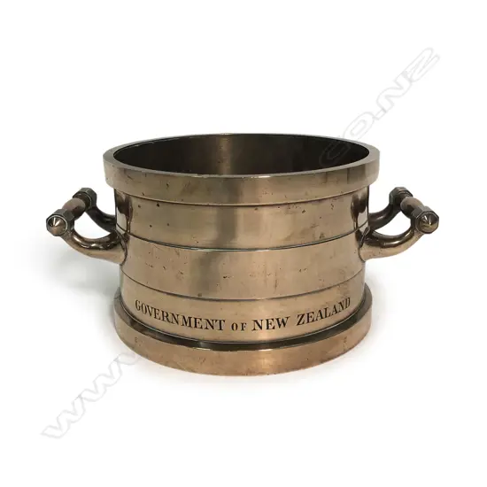 A rare and historic '1863 Government of New Zealand Imperial Peck'