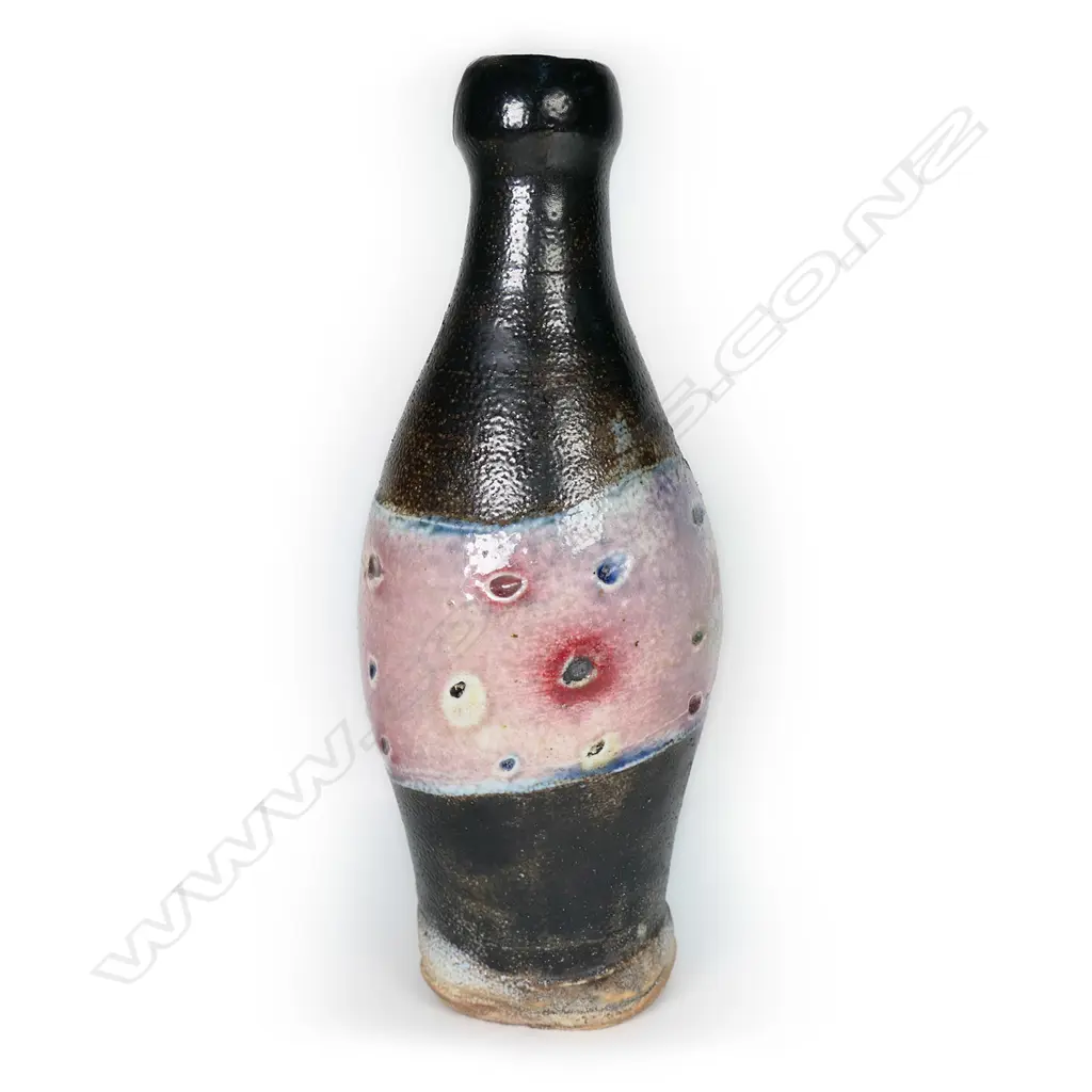 Denis O'Connor salt glazed bottle Image 1++