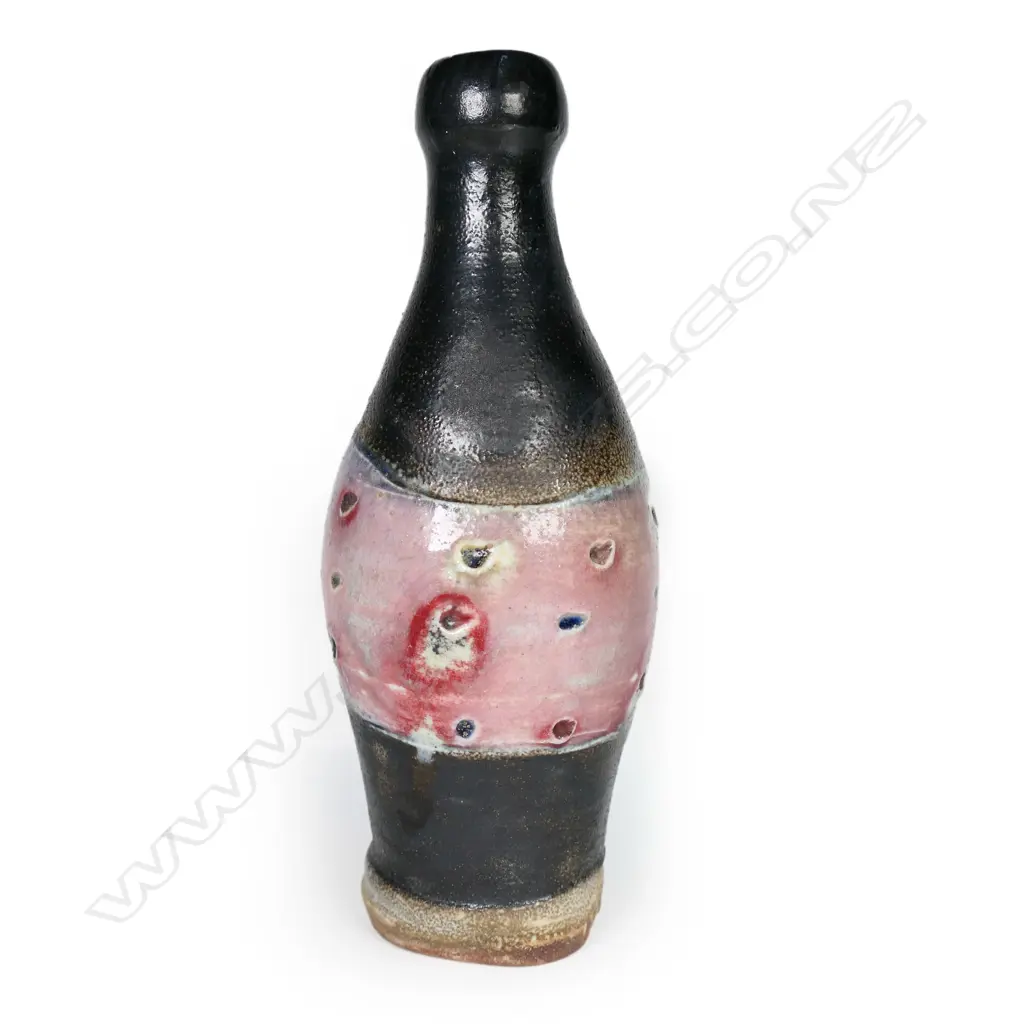 Denis O'Connor salt glazed bottle Image 1++