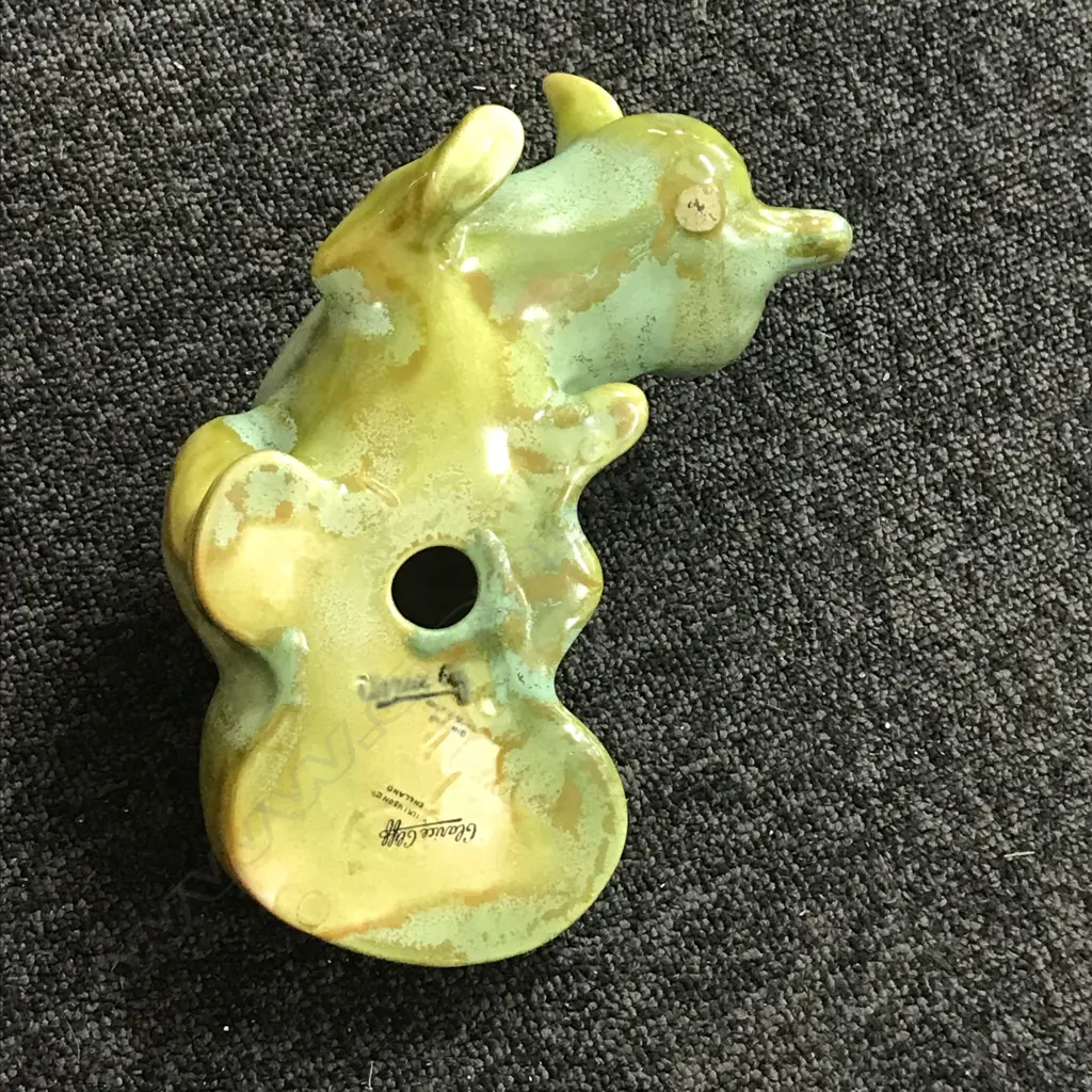 An uncommon Clarice Cliff Reynard the Fox sculpture Image 1++