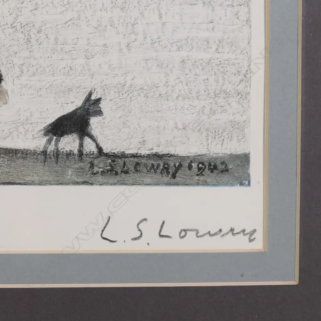 Laurence Stephen Lowry (1887-1976) Image 1++