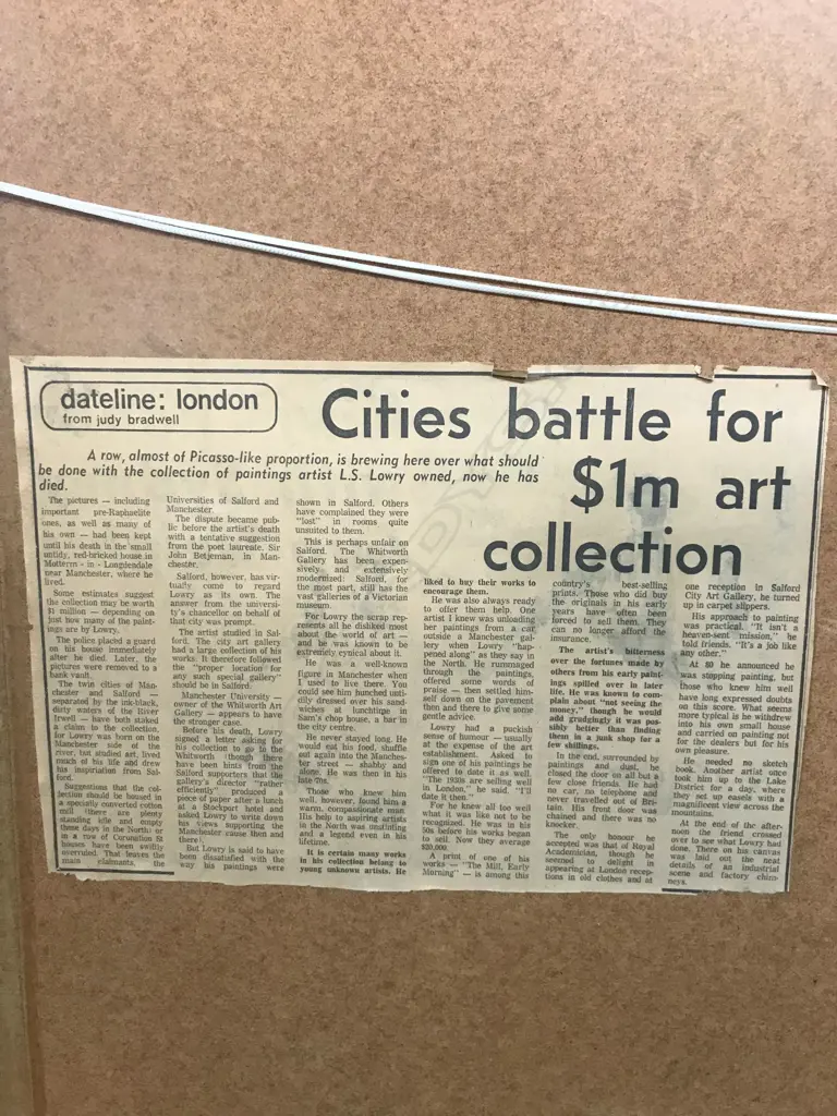 Laurence Stephen Lowry (1887-1976) Image 1++