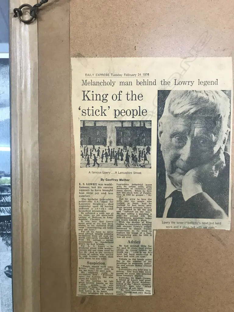 Laurence Stephen Lowry (1887-1976) Image 1++