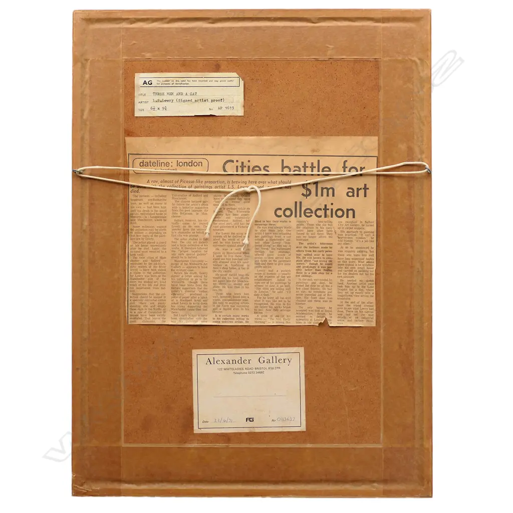 Laurence Stephen Lowry (1887-1976) Image 1++