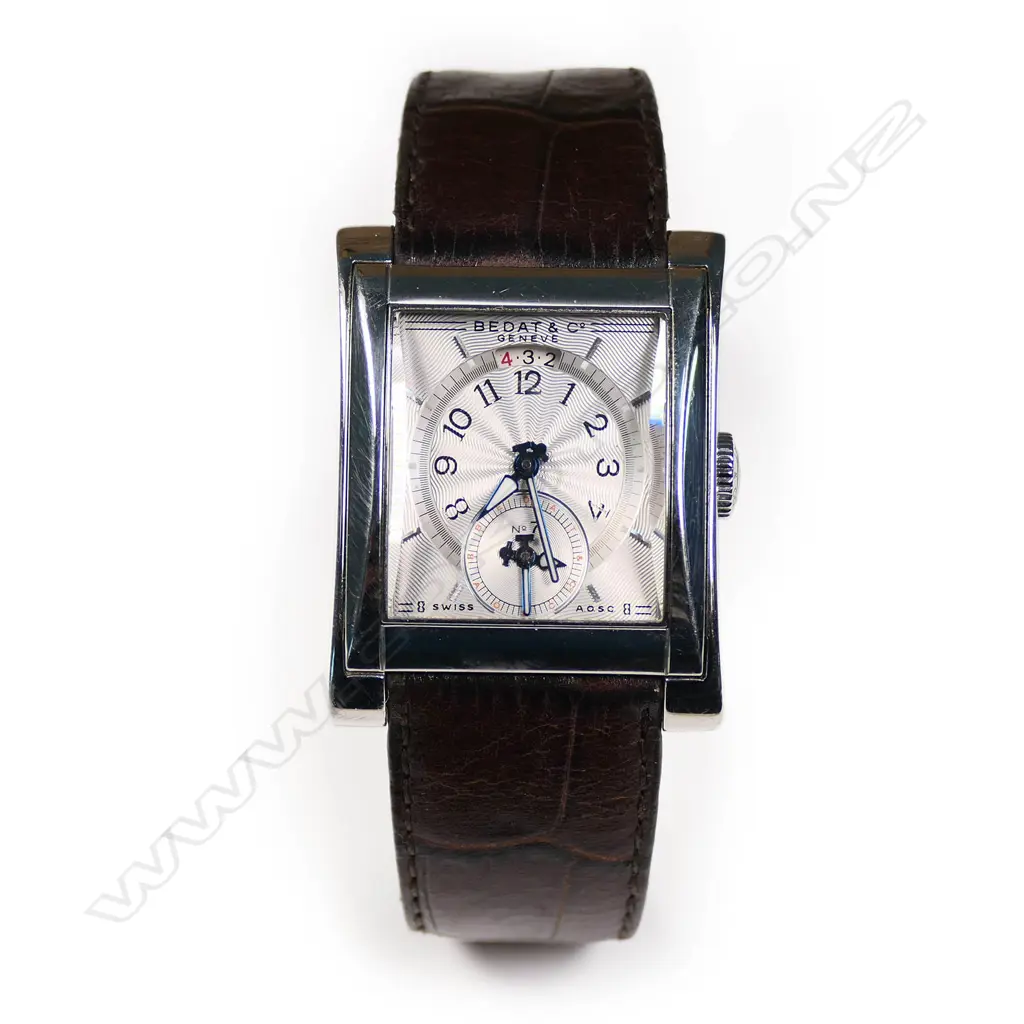 Bedat & Co. No. 7 Dual Time Zone men's automatic watch Image 1++