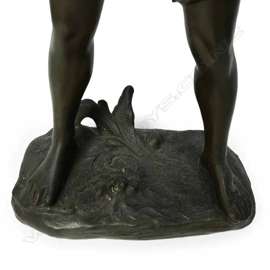 Late 19thC Junghans ‘Bat Boy’ mystery clock Image 1++