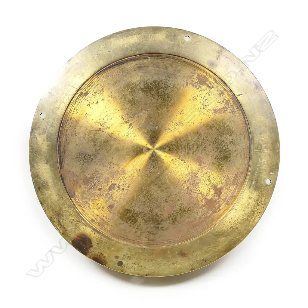 A quality Victorian ship's clock Image 1++