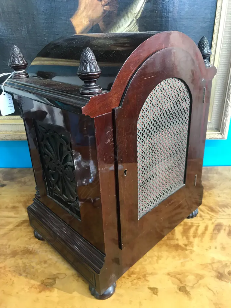 A fine quality early 20thC bracket clock for Asprey Image 1++