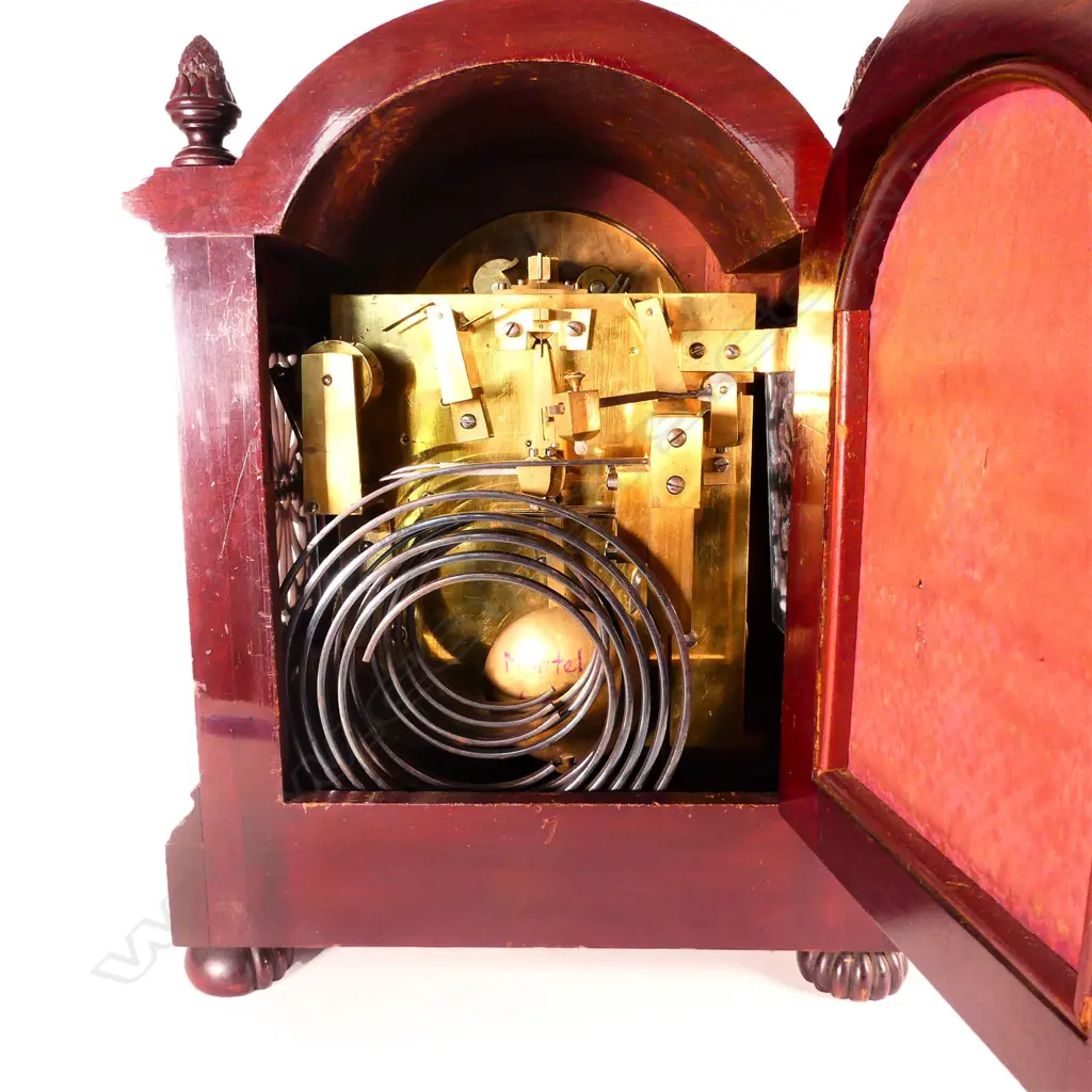 A fine quality early 20thC bracket clock for Asprey Image 1++