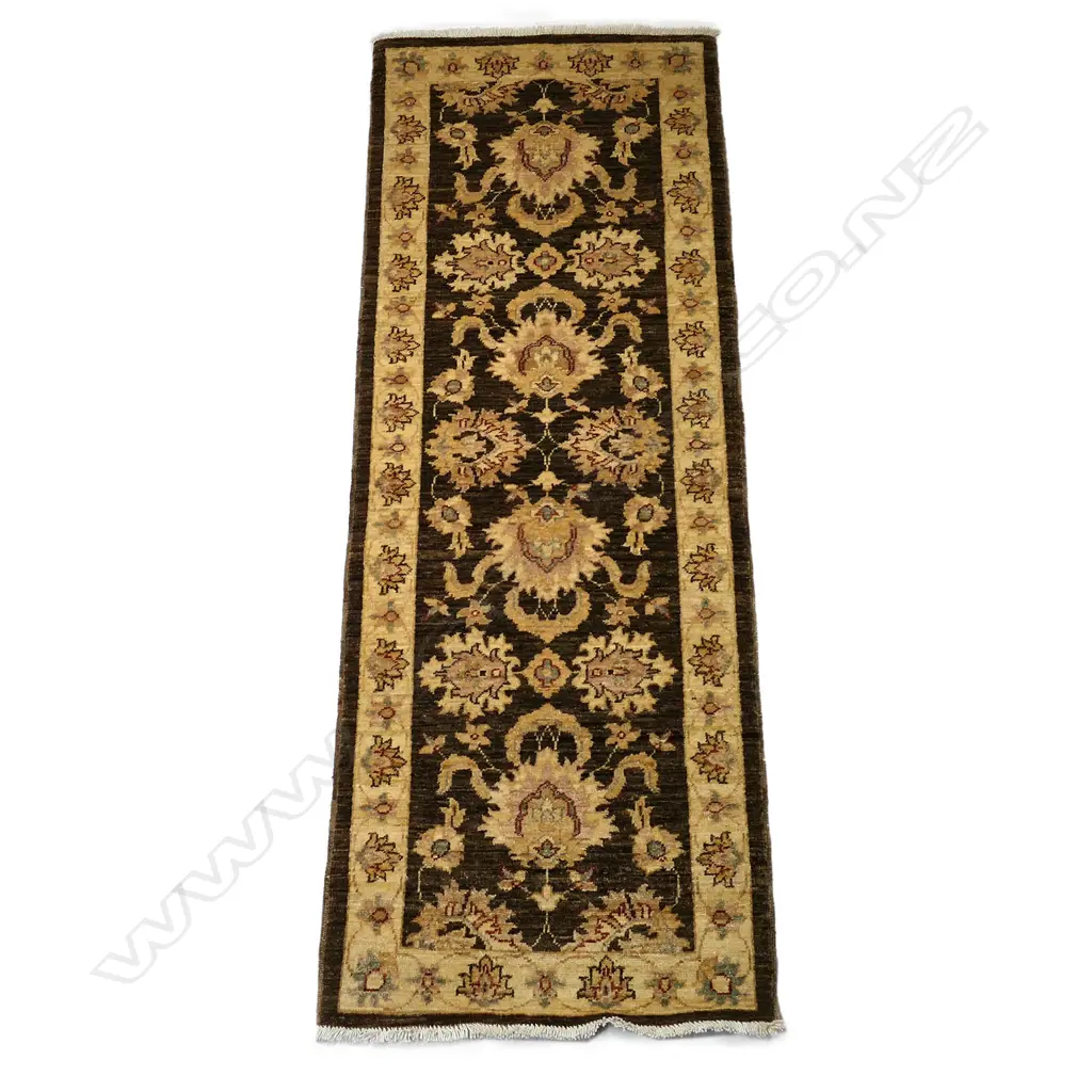 A Chobi hand knotted small runner Image 1++
