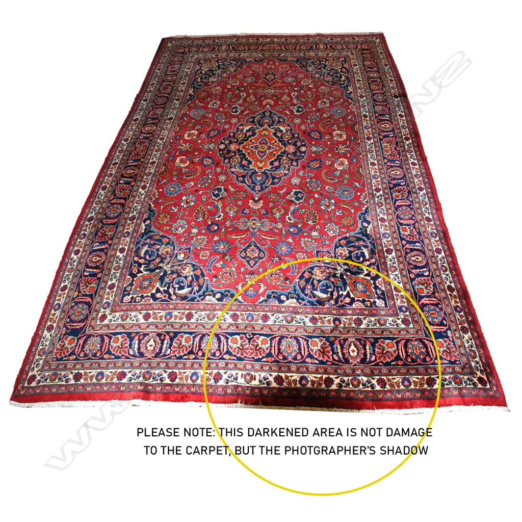 An Iranian Meshed hand knotted carpet Image 1++