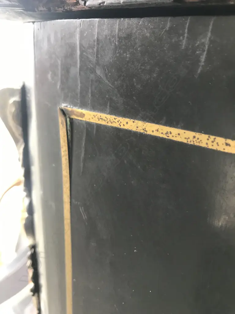 A 19thC French red tortoiseshell and cut brass Boulle marquetry bonheur du jour Image 1++