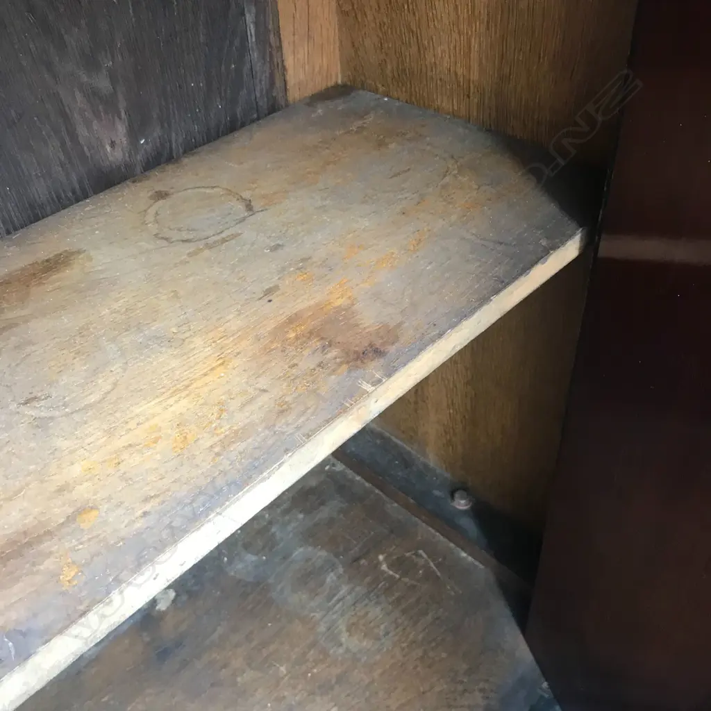 An impressive 19thC French ebonised and pietra dura pier cabinet Image 1++