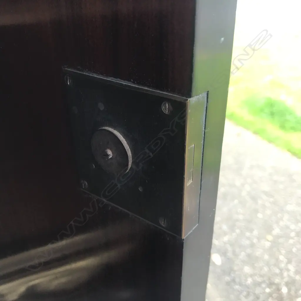 An impressive 19thC French ebonised and pietra dura pier cabinet Image 1++