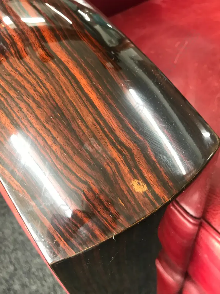 A French Art Deco style two-seater club sofa Image 1++