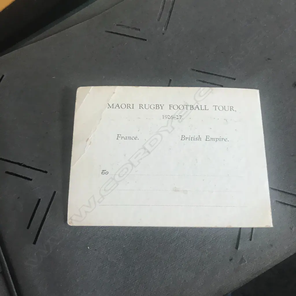 An Edwardian postcard album, contains two hundred and forty-one cards including Louis Wain, Mabel Lucie Attwell, various WWI cards, NZ rugby 1906, Māori rugby tour 1926, greetings cards, etc. Image 1++