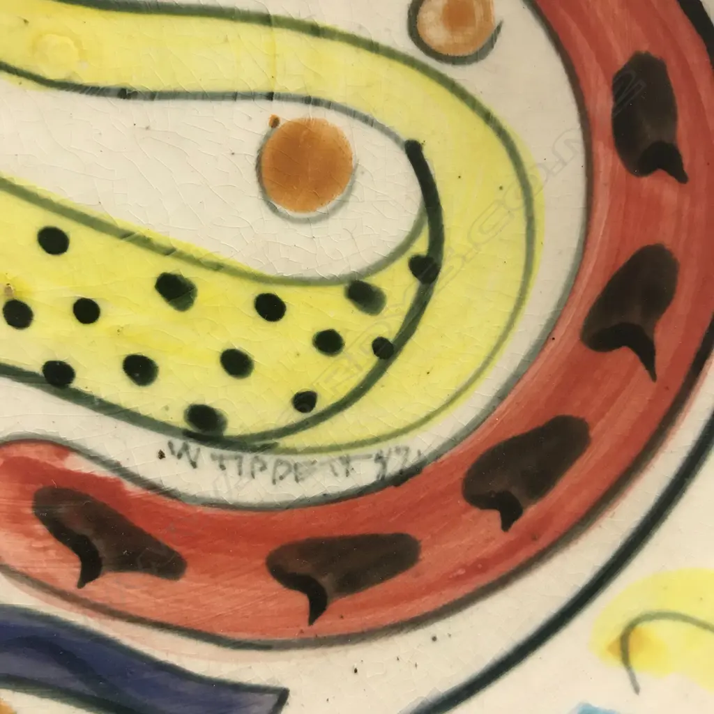 Warren Tippett colourful glazed bowl Image 1++