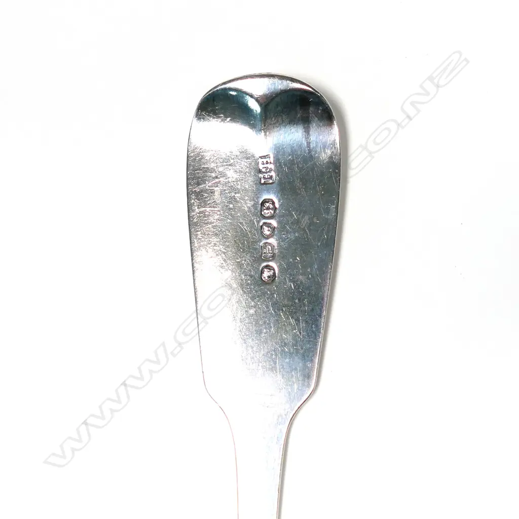 A Vict. silver pie spoon Image 1++
