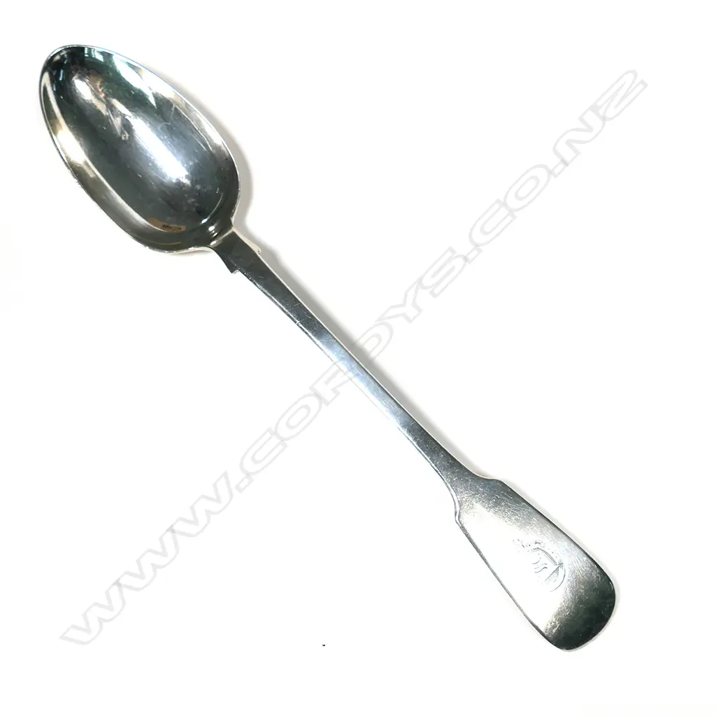 A Vict. silver pie spoon Image 1++