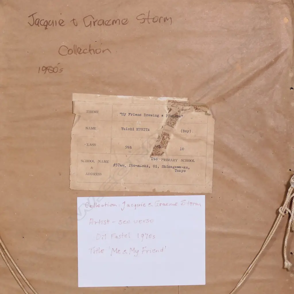 Yuichi Kurita (Japanese b.1960/70), 'My Friend Drawing a Picture' Image 1++