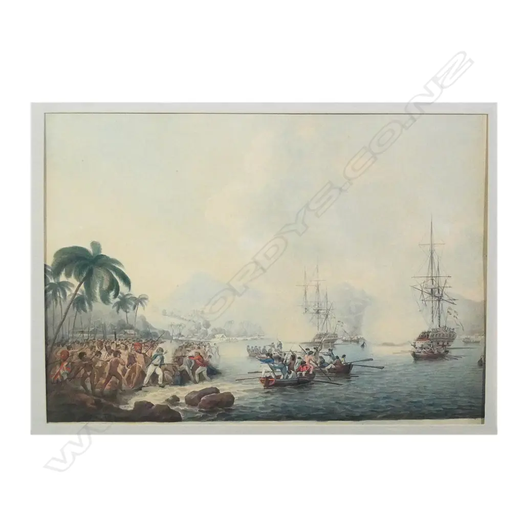 John Cleverley 4 views from Cook's voyages Image 1++
