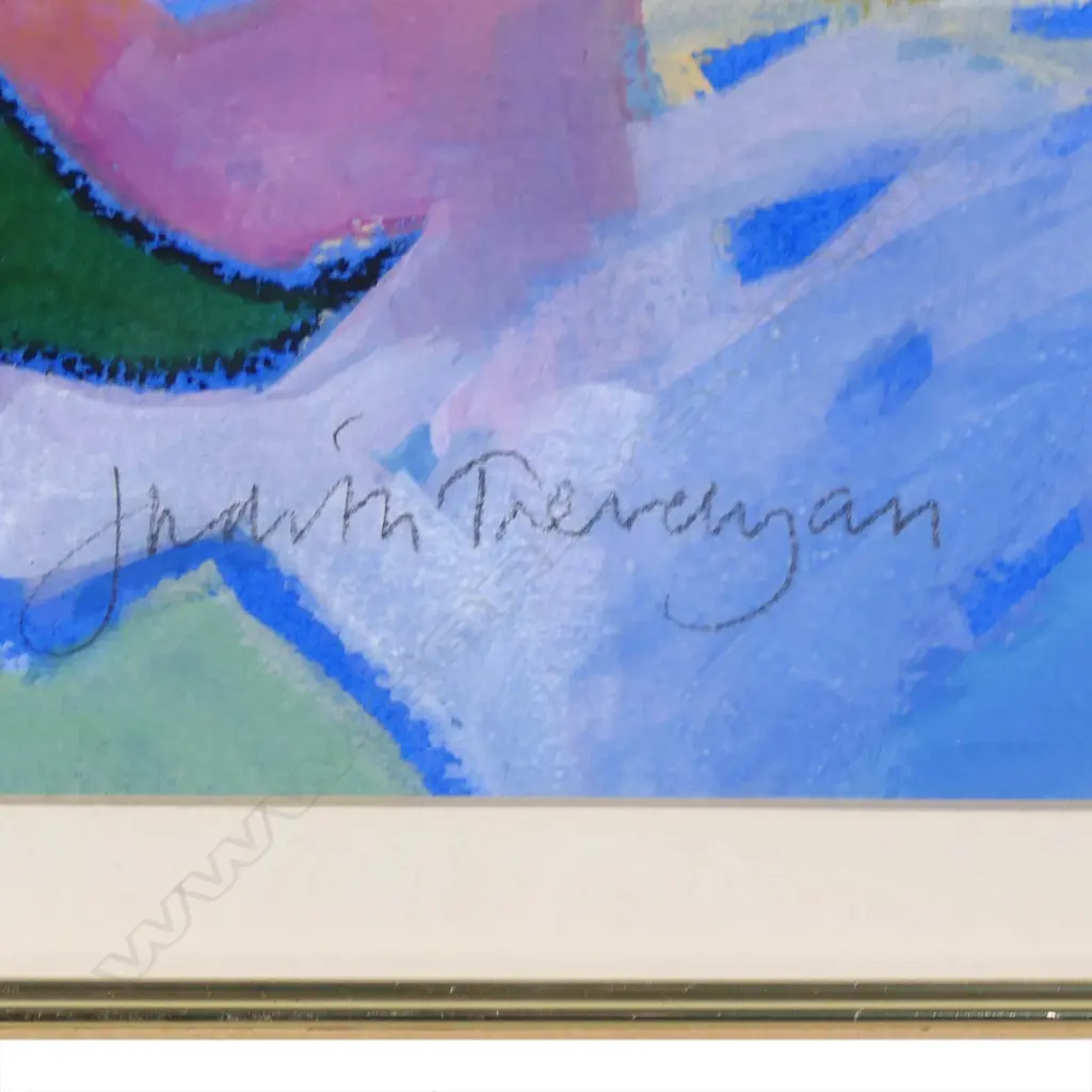 Judith Trevelyan, 'White Lilies', pastel on paper, signed. 525 x 735mm Image 1++