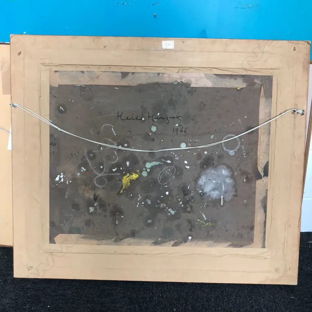 Heidi Herzog (Swiss / S.A.1905-1967) Untitled (brown and green still life) Image 1++