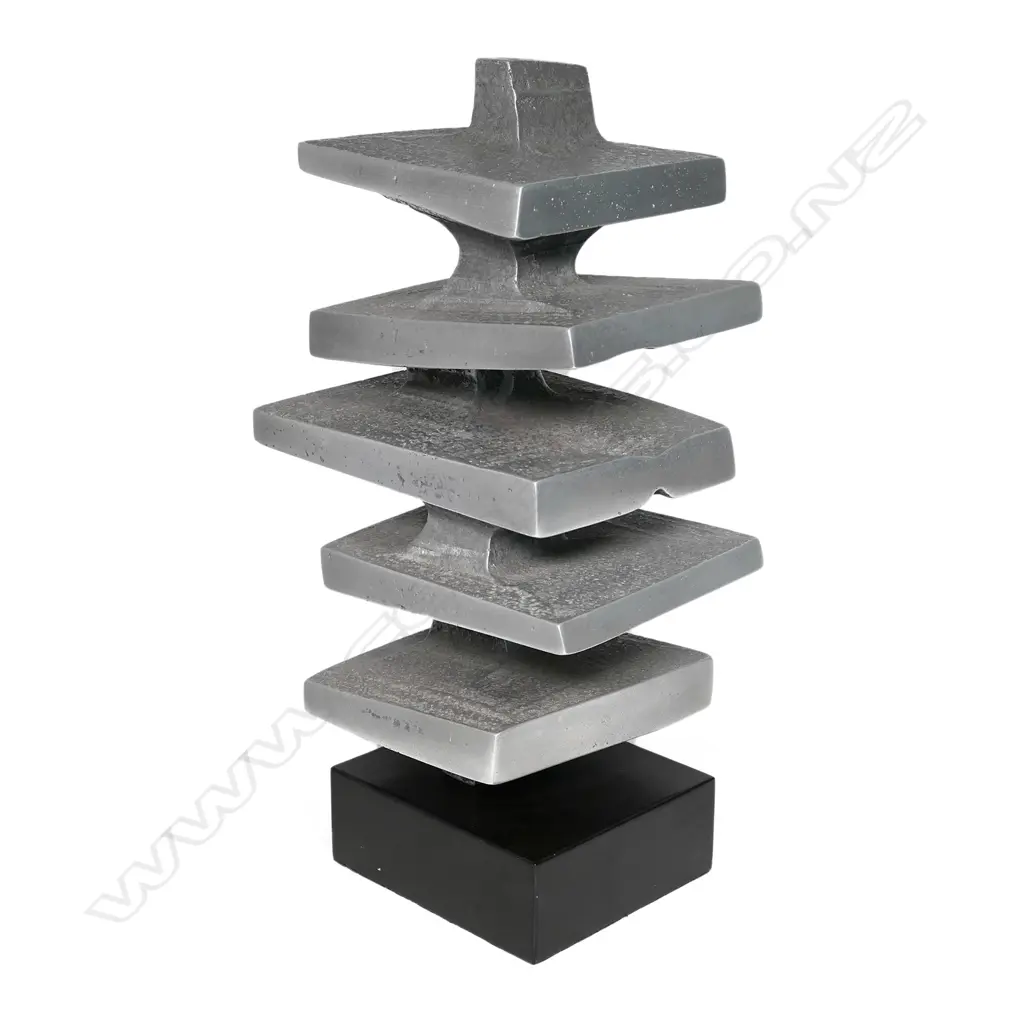 Guy Ngan (1926-2017), sculpture No.9 from the Habitation series 1975 Image 1++