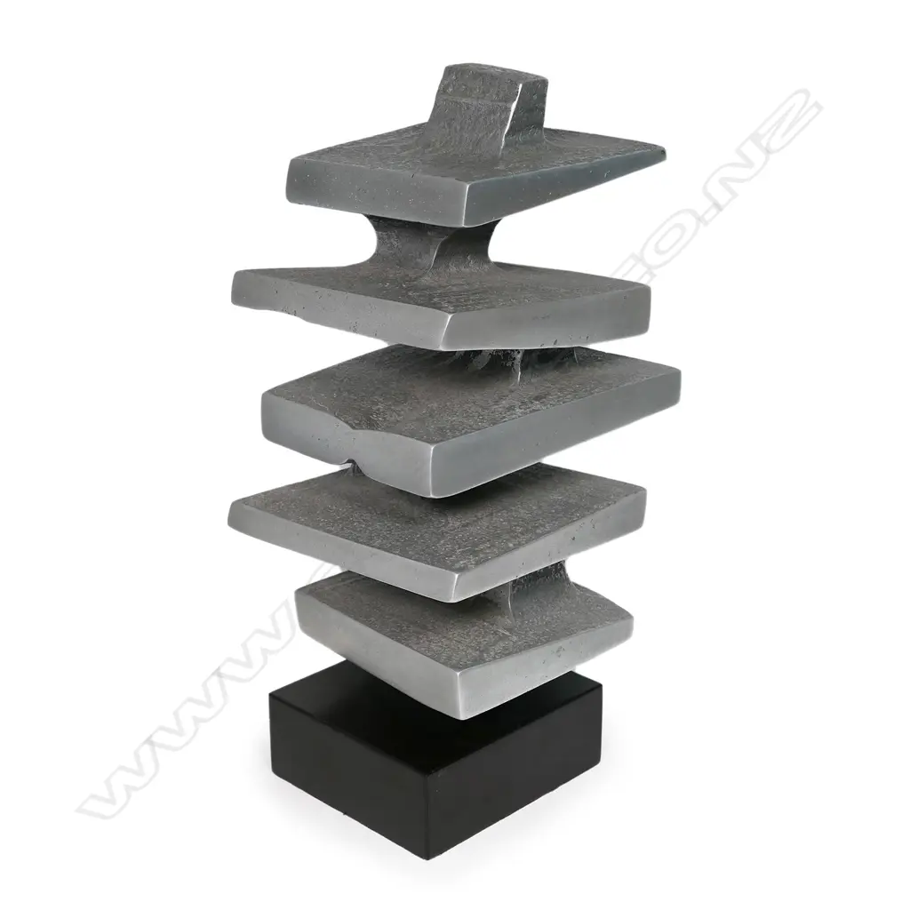 Guy Ngan (1926-2017), sculpture No.9 from the Habitation series 1975 Image 1++