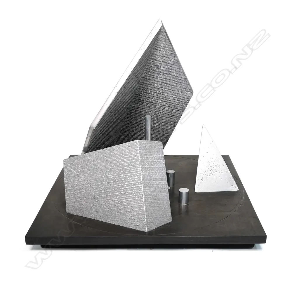 Guy Ngan (1926-2017), 'Congregation', sculpture No.1 from the Habitation series 1975 Image 1++