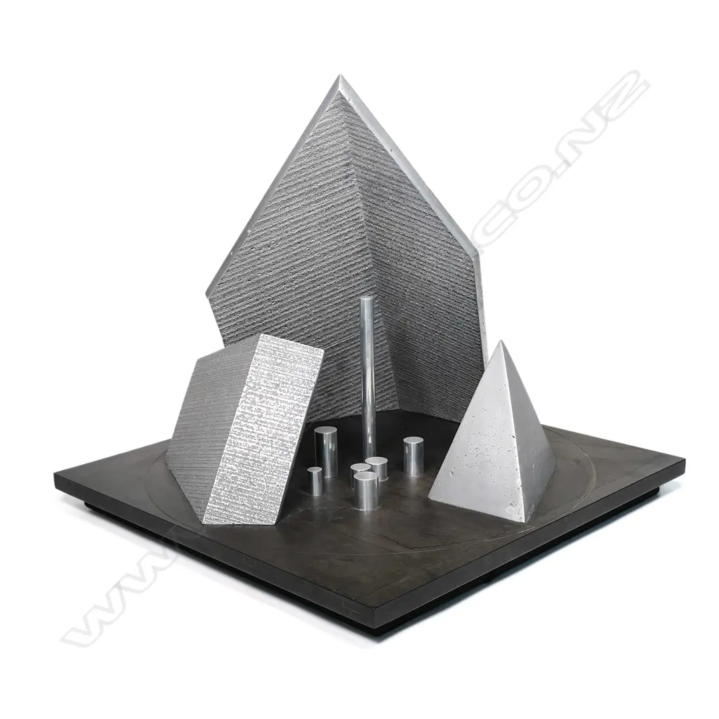 Guy Ngan (1926-2017), 'Congregation', sculpture No.1 from the Habitation series 1975 Image 1++