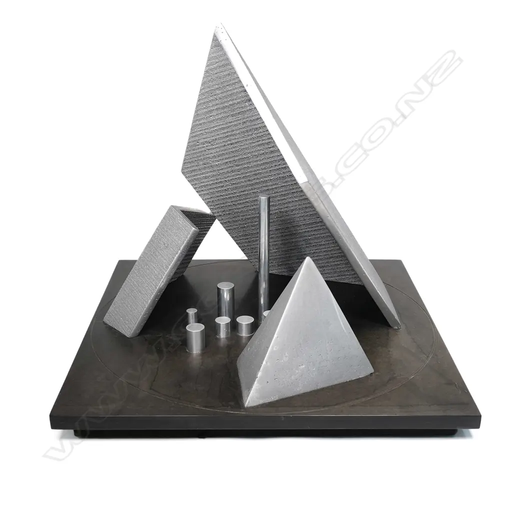 Guy Ngan (1926-2017), 'Congregation', sculpture No.1 from the Habitation series 1975 Image 1++