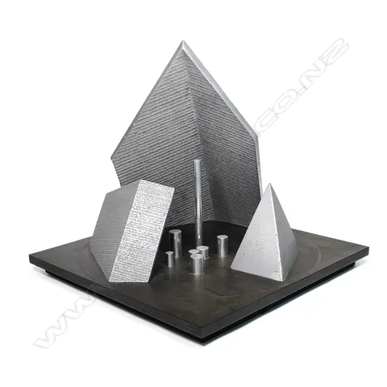 Guy Ngan (1926-2017), 'Congregation', sculpture No.1 from the Habitation series 1975