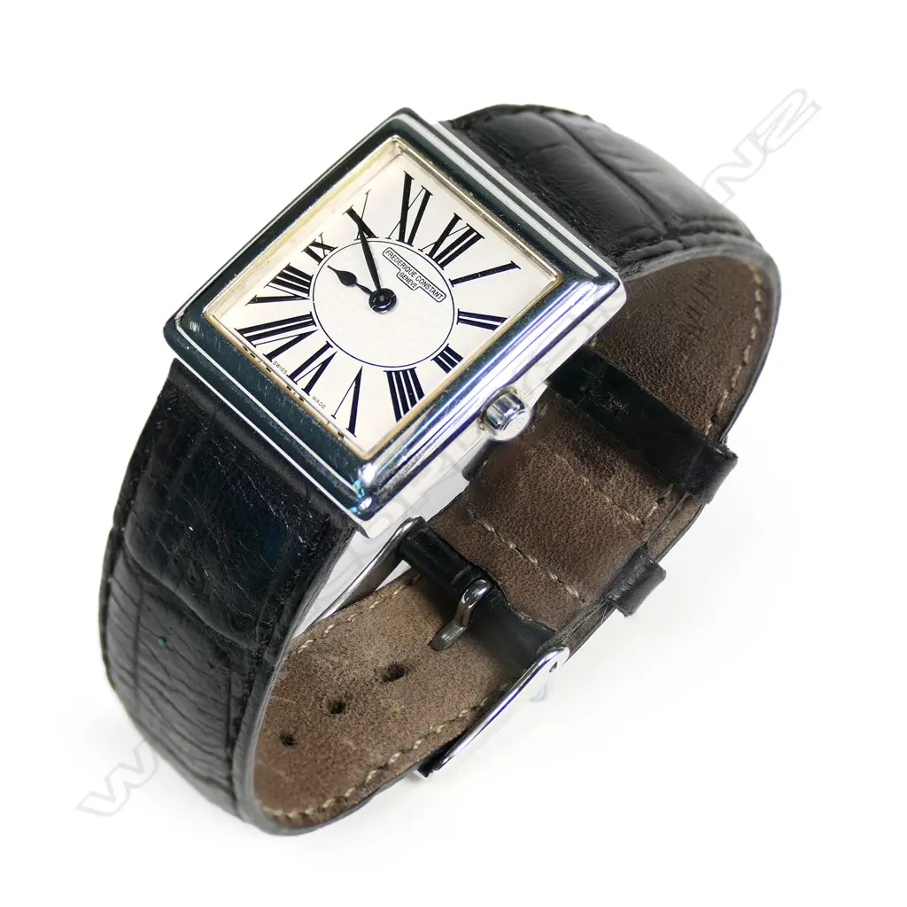 A Swiss Frederique Constant Classics Art Deco quartz wristwatch Image 1++