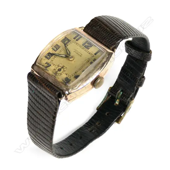 A 1940s Tudor 9ct rose gold wristwatch