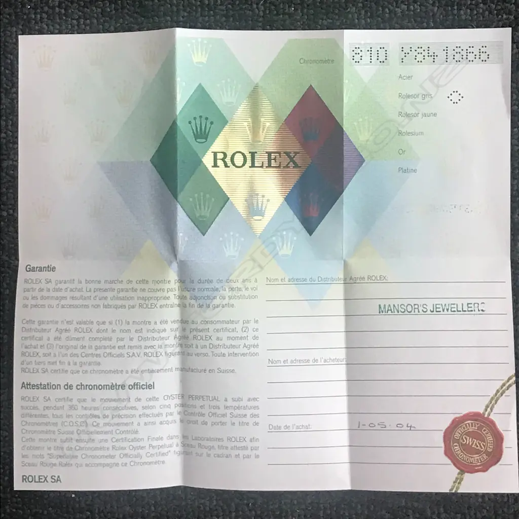 A lady's Rolex Oyster Perpetual Datejust wristwatch Image 1++