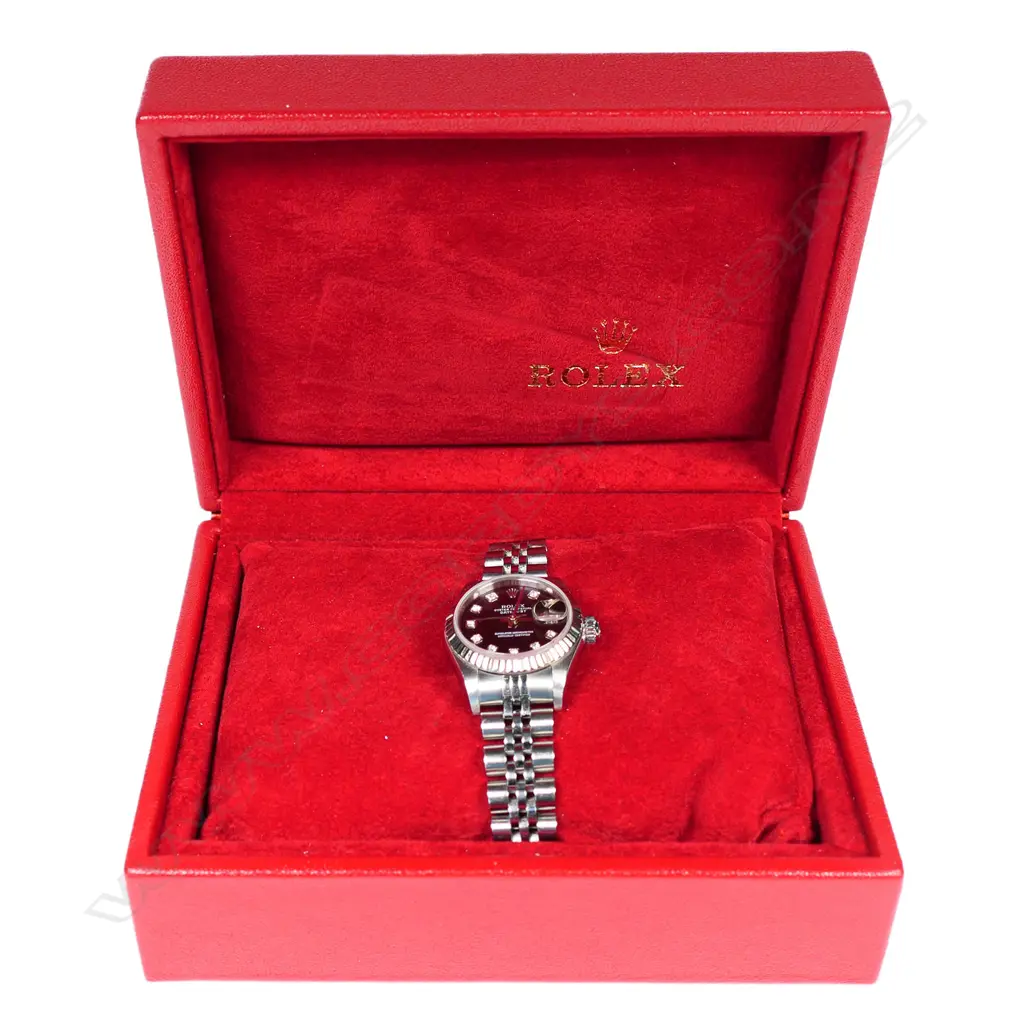 A lady's Rolex Oyster Perpetual Datejust wristwatch Image 1++