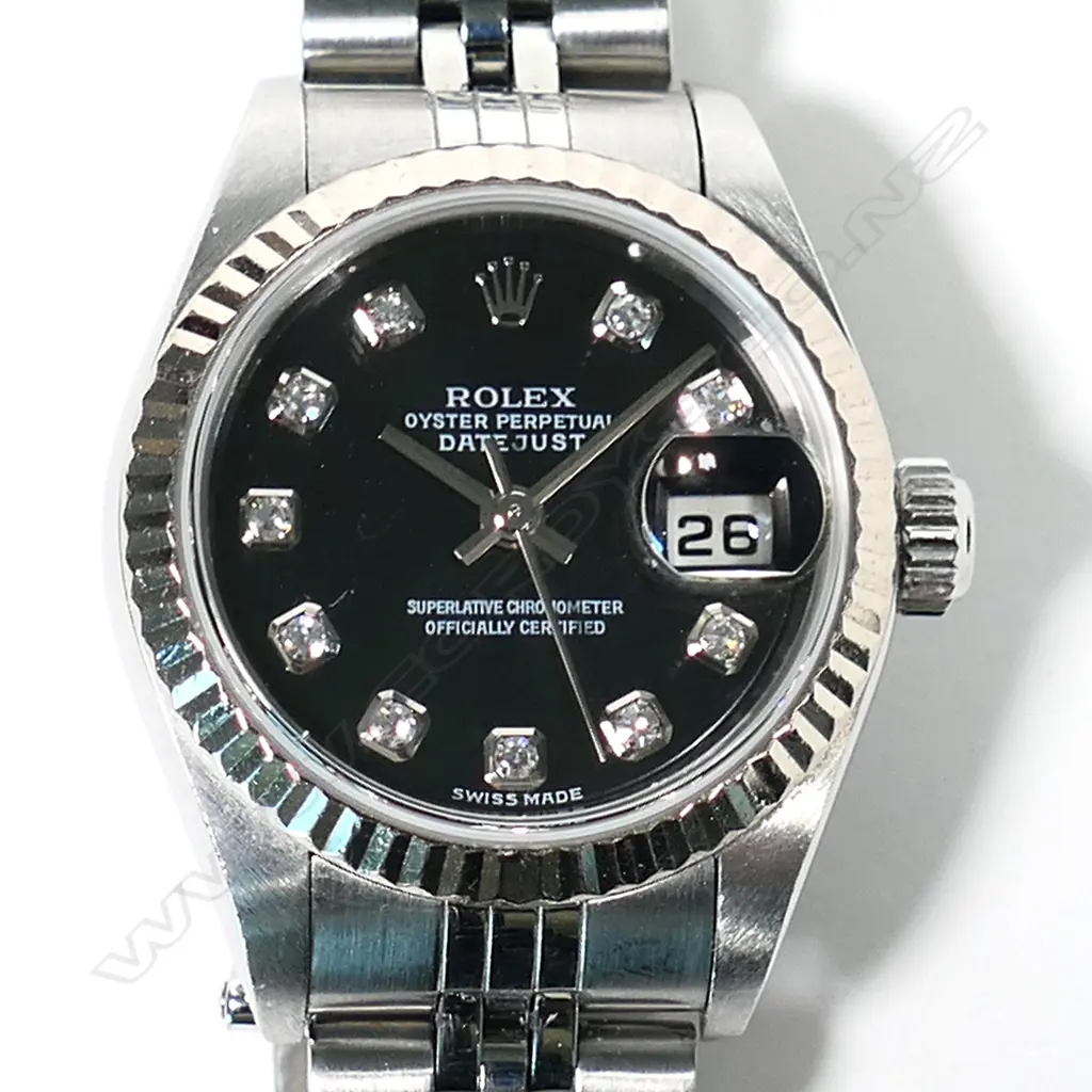A lady's Rolex Oyster Perpetual Datejust wristwatch Image 1++
