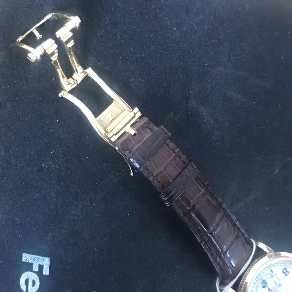 A rare Ulysse Nardin Marine Chronometer wristwatch, ref 266/77/GR, limited edition number 144 of 250 worldwide Image 1++