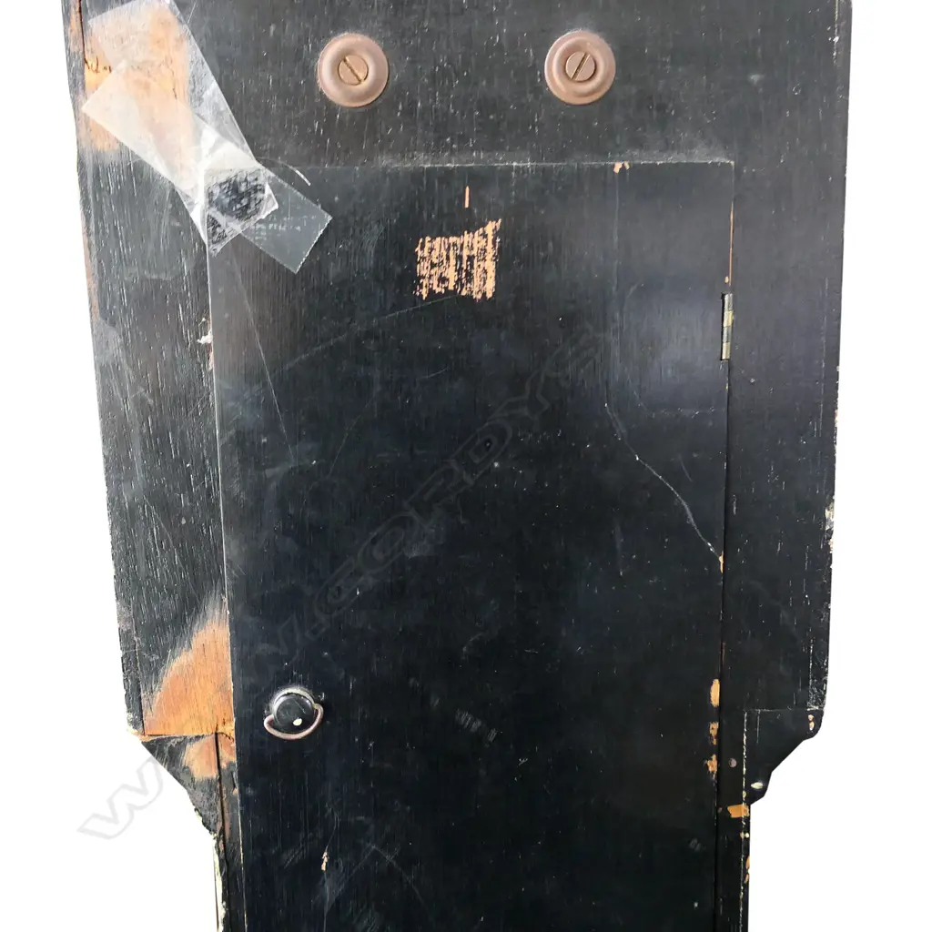 A mid-20th century chinoiserie grandmother clock Image 1++