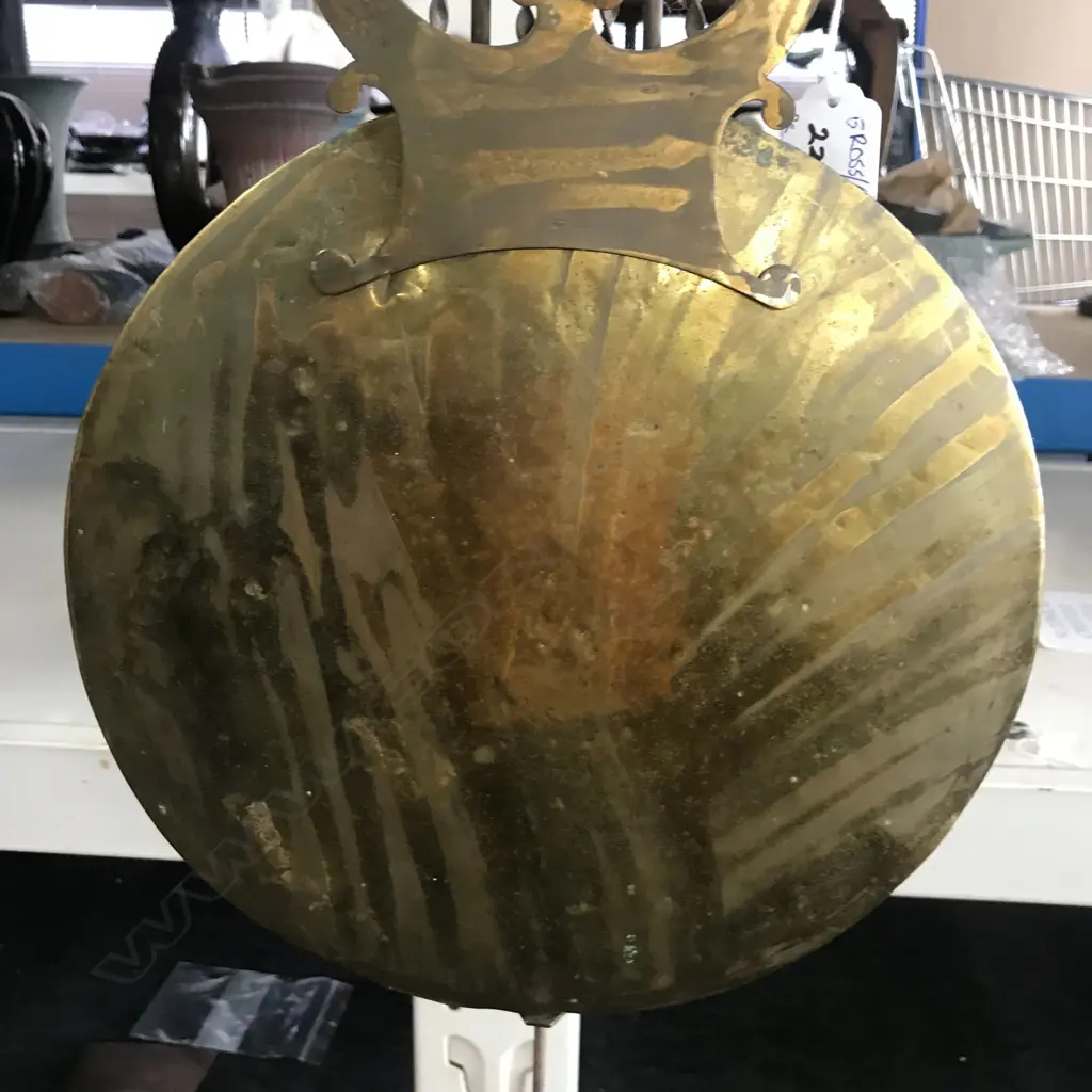 A French comptoise wall clock, Image 1++