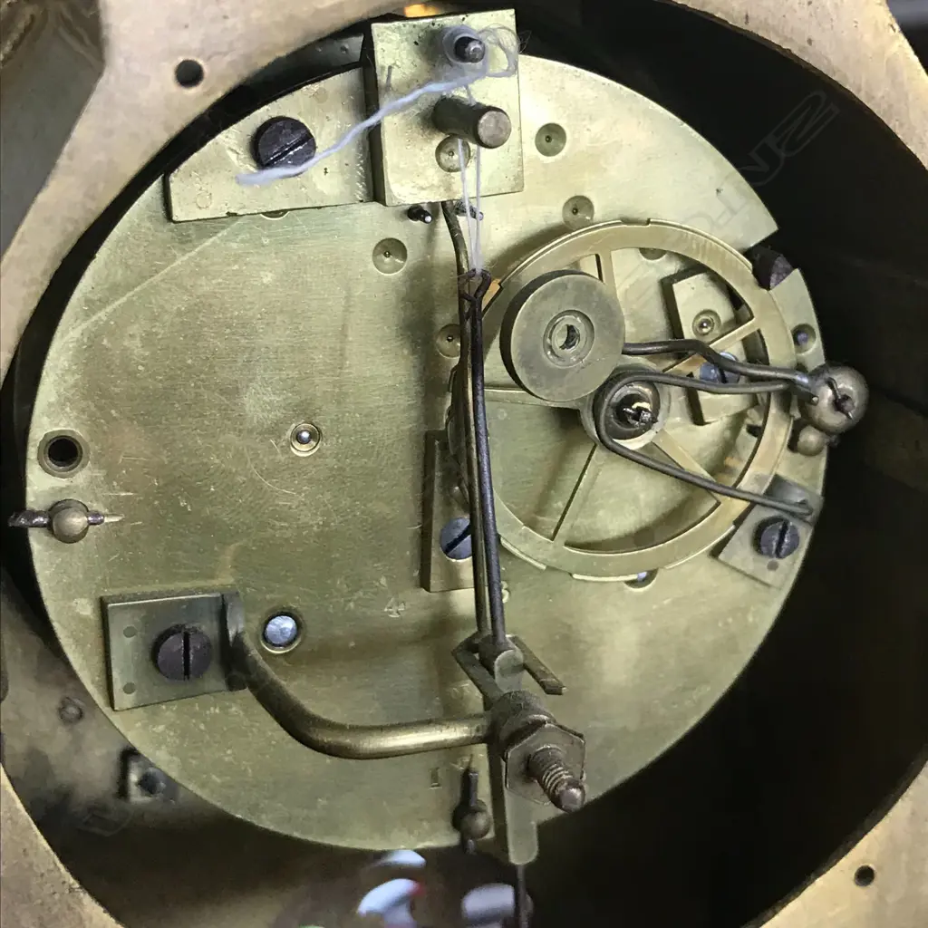 A French Louis Philippe period cathedral clock, c.1840, Image 1++