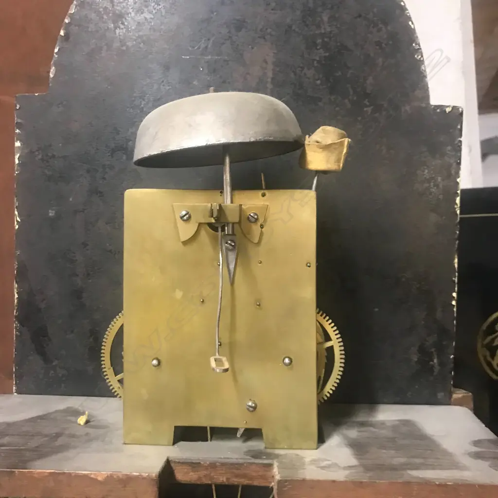 A Georgian mahogany long case clock Image 1++