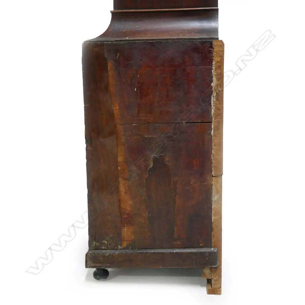 A Georgian mahogany long case clock Image 1++