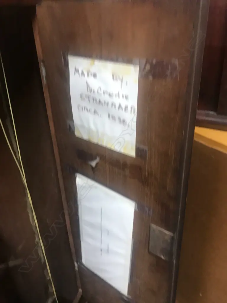 A Georgian mahogany long case clock Image 1++