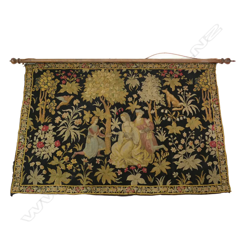 A late Victorian tapestry wall hanging, Image 1++