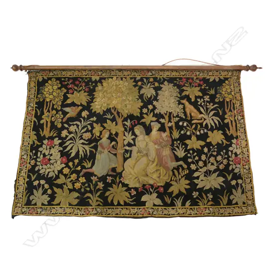 A late Victorian tapestry wall hanging,