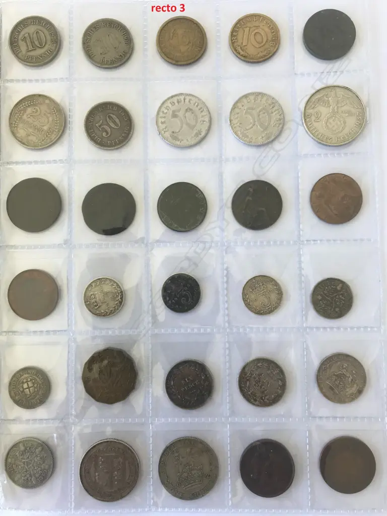A vintage world coin collection, Image 1++