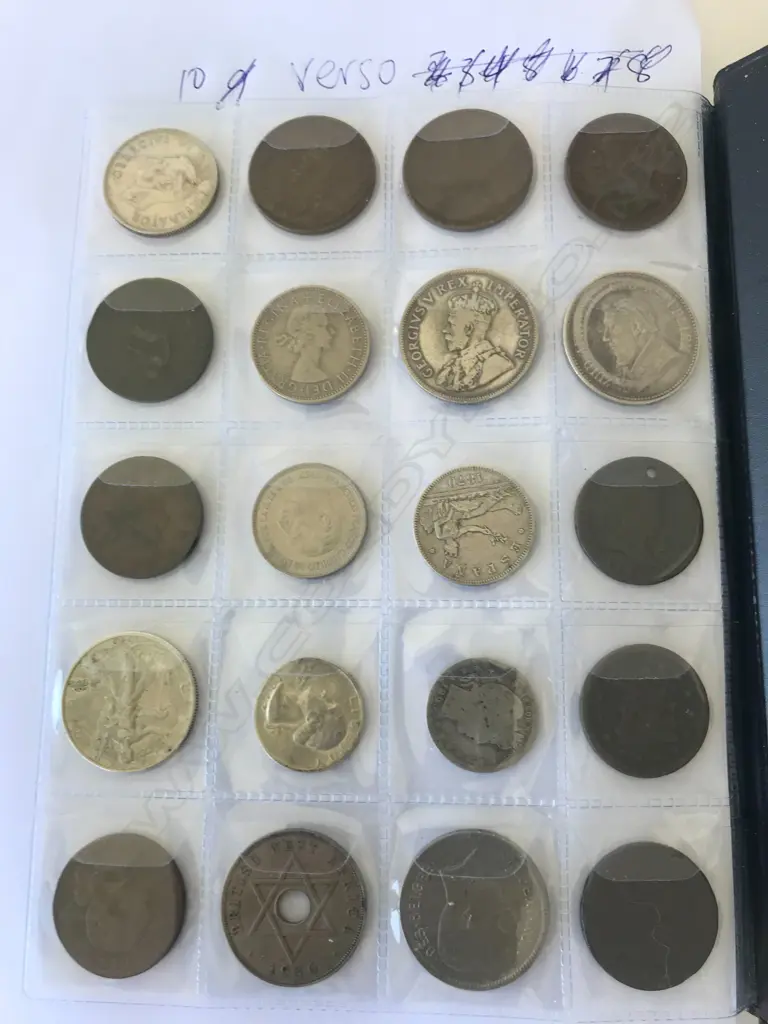 A vintage world coin collection, Image 1++